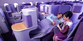 Sơ đồ ghế máy bay Thai Airways