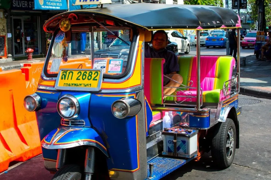 Xe Tuk Tuk ở Thái Lan