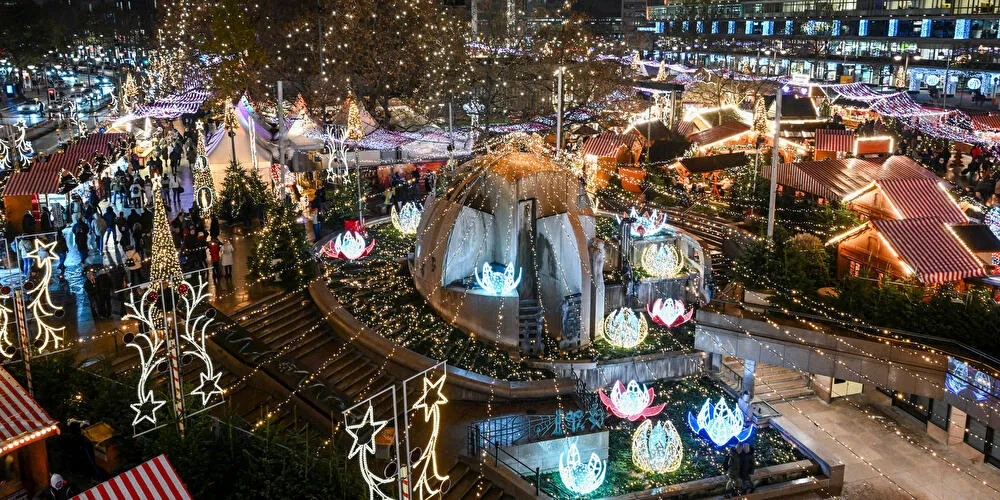 Chợ Giáng sinh ở Breitscheidplatz