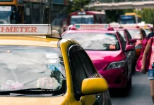 Hướng dẫn sử dụng taxi ở Bangkok