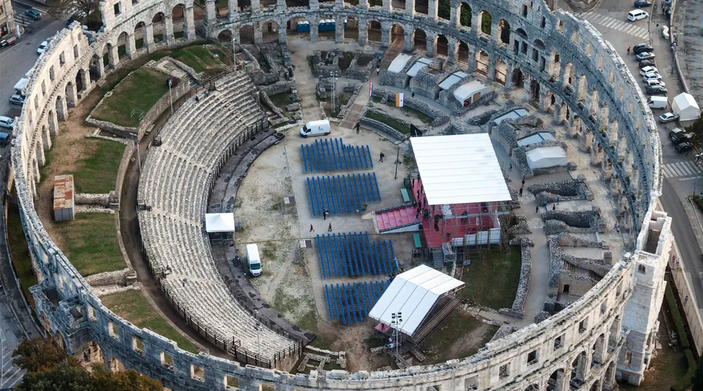 Sân vận động Pula, Croatia