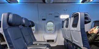 Thai Airways hướng dẫn hành khách ngồi hàng ghế thoát hiểm